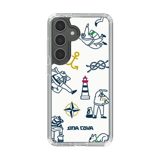 Slim Protection Case［ SINA COVA - Marine Art ］