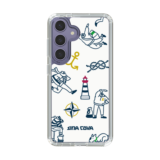 Slim Protection Case［ SINA COVA - Marine Art ］