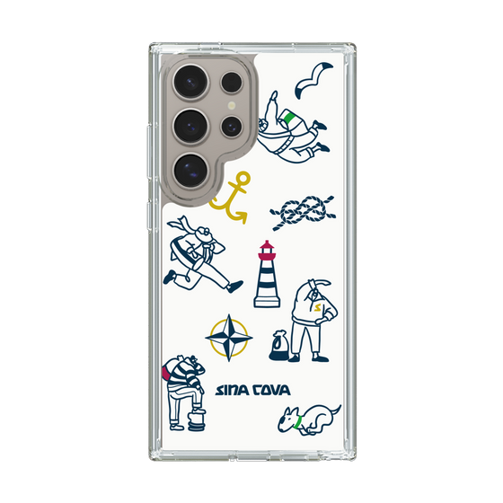 Slim Protection Case［ SINA COVA - Marine Art ］