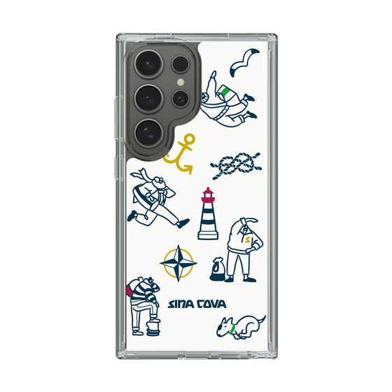 Slim Protection Case［ SINA COVA - Marine Art ］