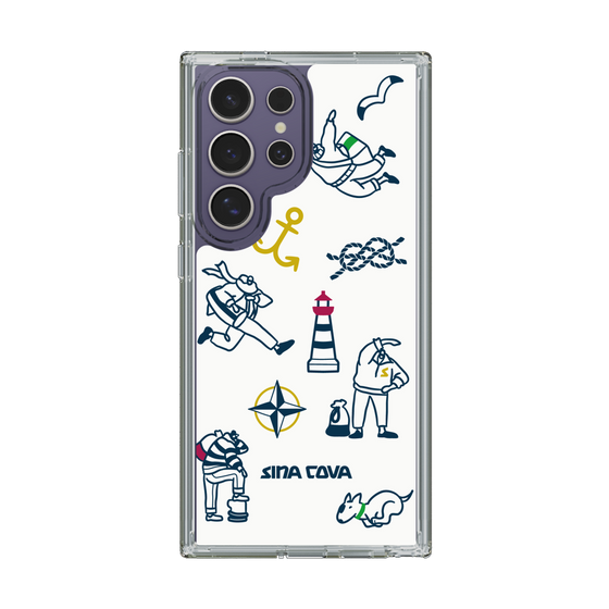 Slim Protection Case［ SINA COVA - Marine Art ］