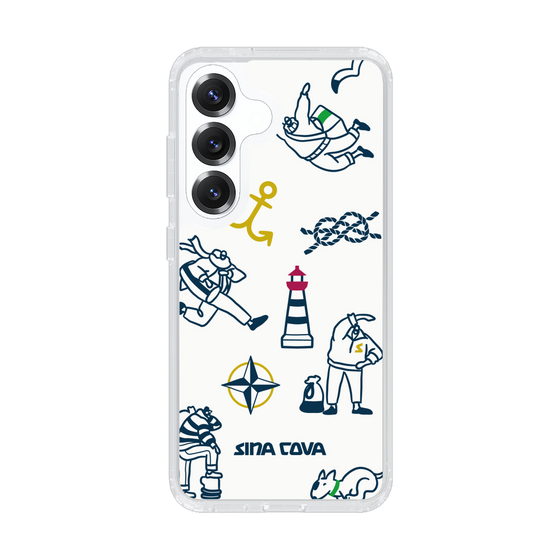 Slim Protection Case［ SINA COVA - Marine Art ］