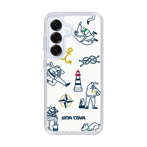 Slim Protection Case［ SINA COVA - Marine Art ］