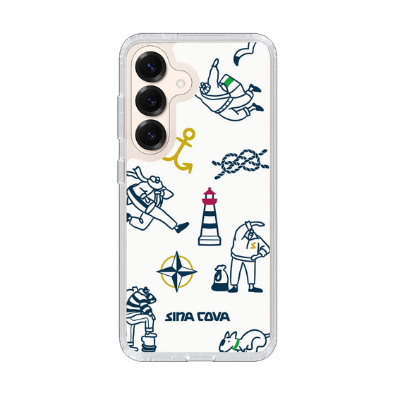 Slim Protection Case［ SINA COVA - Marine Art ］