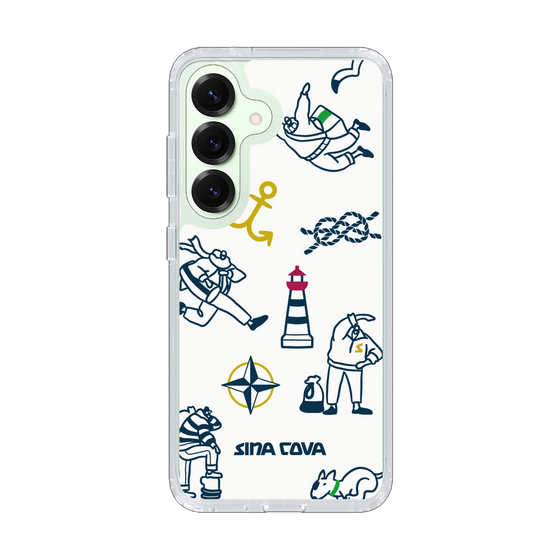 Slim Protection Case［ SINA COVA - Marine Art ］