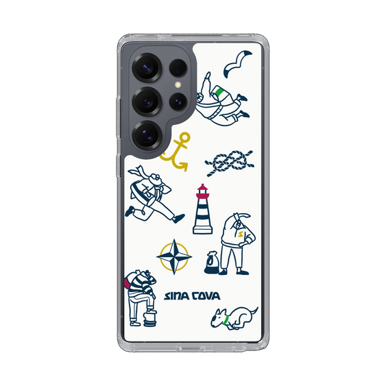 Slim Protection Case［ SINA COVA - Marine Art ］