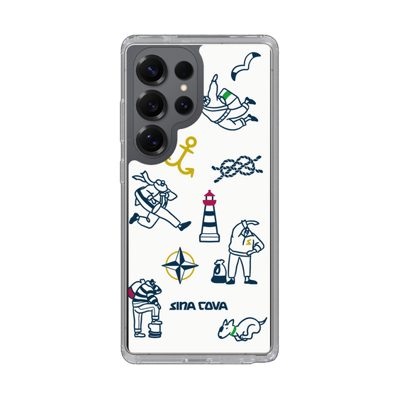 Slim Protection Case［ SINA COVA - Marine Art ］