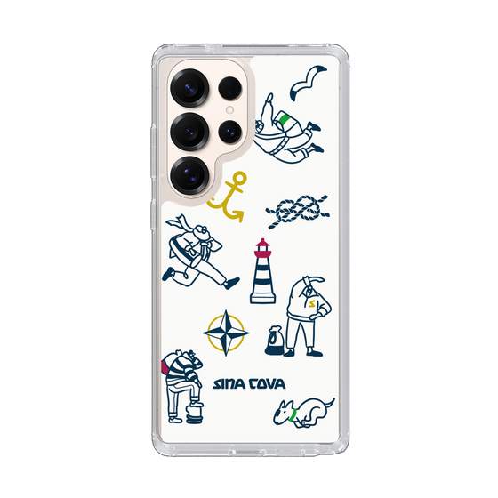 Slim Protection Case［ SINA COVA - Marine Art ］