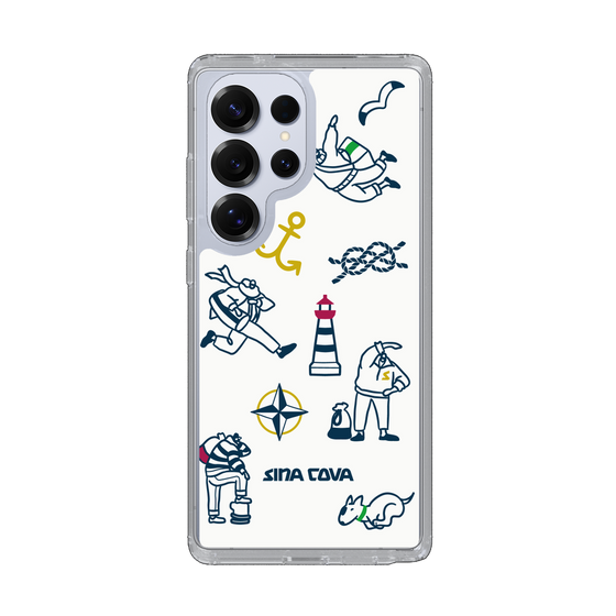 Slim Protection Case［ SINA COVA - Marine Art ］