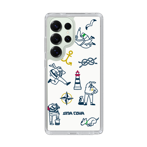 Slim Protection Case［ SINA COVA - Marine Art ］