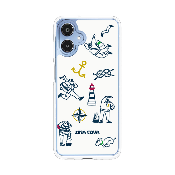 Slim Protection Case［ SINA COVA - Marine Art ］