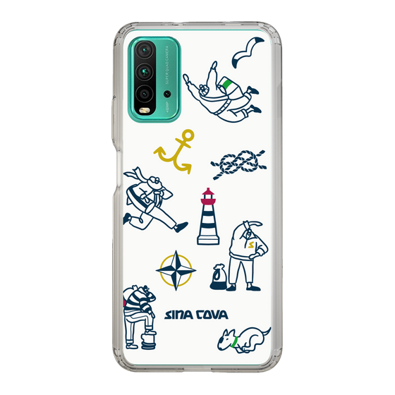 Slim Protection Case［ SINA COVA - Marine Art ］