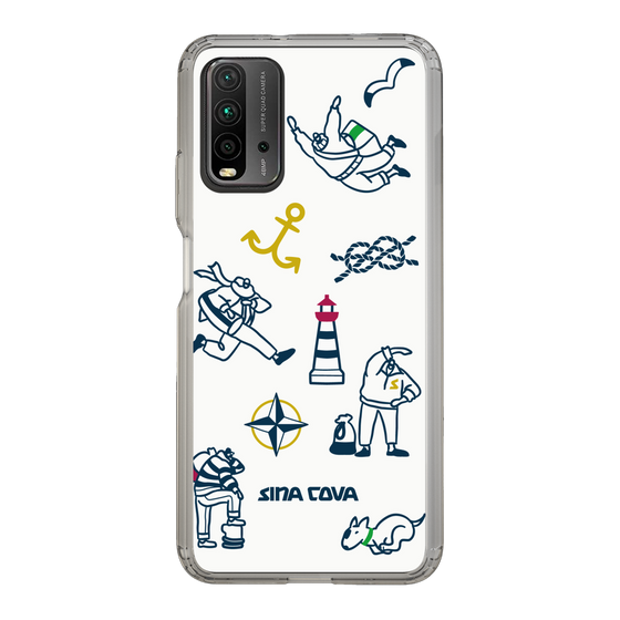 Slim Protection Case［ SINA COVA - Marine Art ］