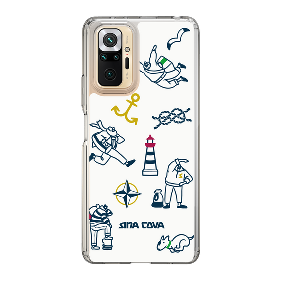 Slim Protection Case［ SINA COVA - Marine Art ］