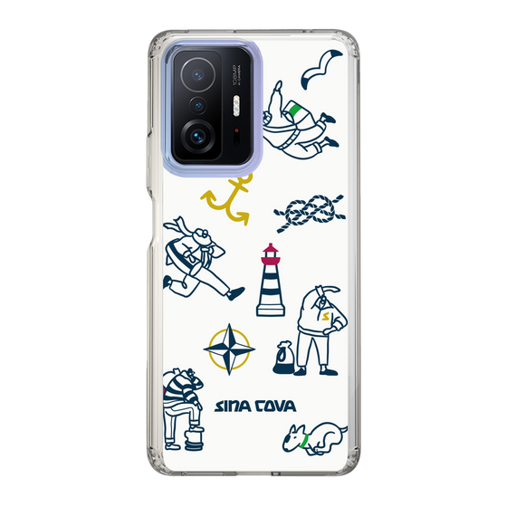 Slim Protection Case［ SINA COVA - Marine Art ］