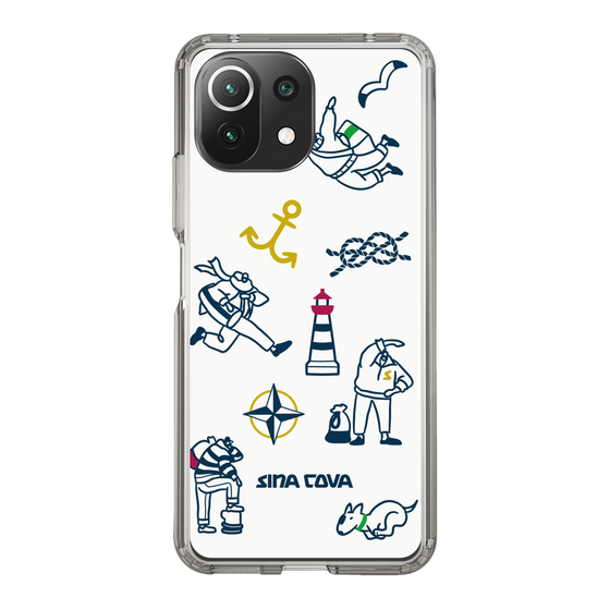 Slim Protection Case［ SINA COVA - Marine Art ］
