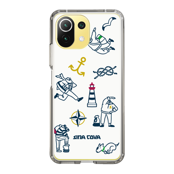Slim Protection Case［ SINA COVA - Marine Art ］