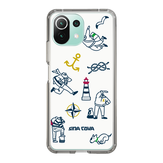 Slim Protection Case［ SINA COVA - Marine Art ］