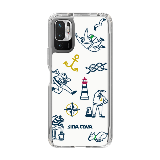 Slim Protection Case［ SINA COVA - Marine Art ］