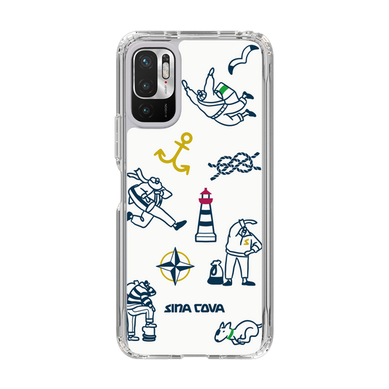 Slim Protection Case［ SINA COVA - Marine Art ］