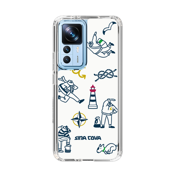 Slim Protection Case［ SINA COVA - Marine Art ］