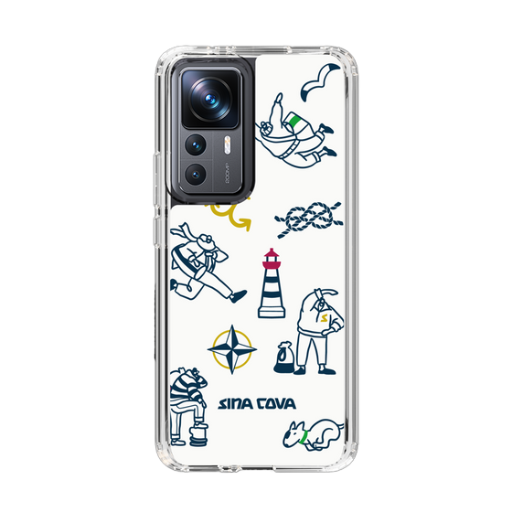 Slim Protection Case［ SINA COVA - Marine Art ］