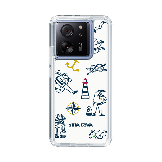 Slim Protection Case［ SINA COVA - Marine Art ］