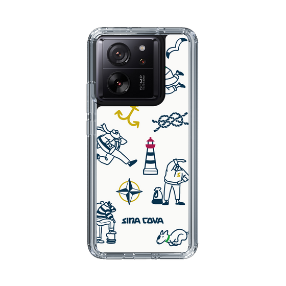 Slim Protection Case［ SINA COVA - Marine Art ］