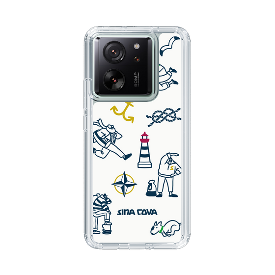 Slim Protection Case［ SINA COVA - Marine Art ］