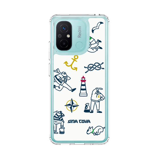 Slim Protection Case［ SINA COVA - Marine Art ］