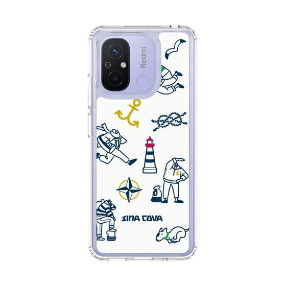 Slim Protection Case［ SINA COVA - Marine Art ］