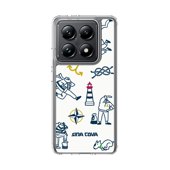 Slim Protection Case［ SINA COVA - Marine Art ］