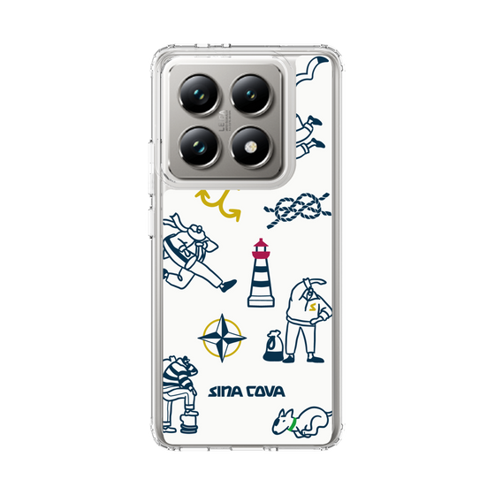 Slim Protection Case［ SINA COVA - Marine Art ］