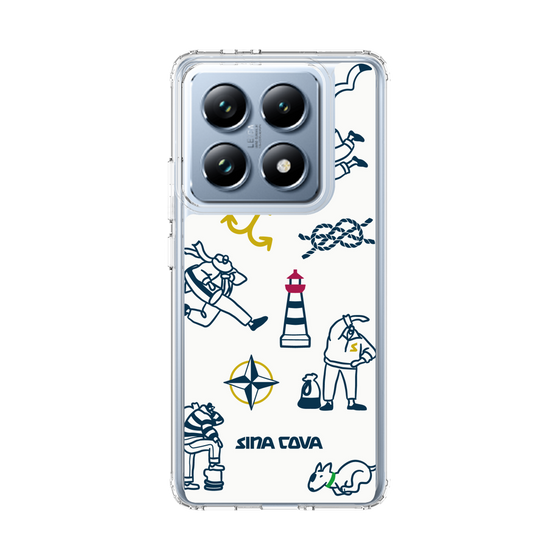 Slim Protection Case［ SINA COVA - Marine Art ］