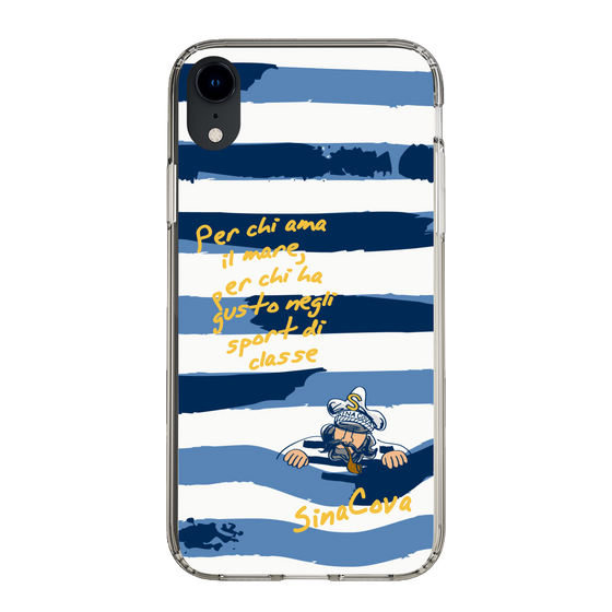 Slim Protection Case［ SINA COVA - Border Stripes ］