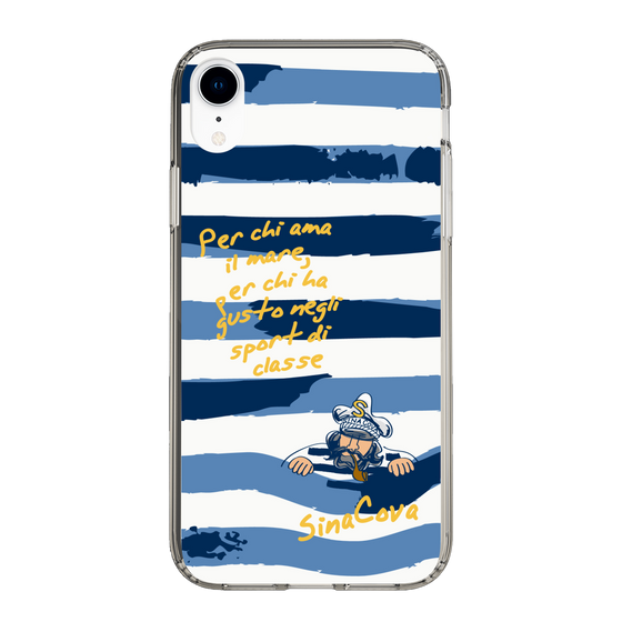 Slim Protection Case［ SINA COVA - Border Stripes ］