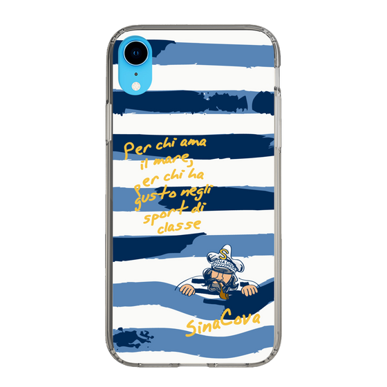 Slim Protection Case［ SINA COVA - Border Stripes ］