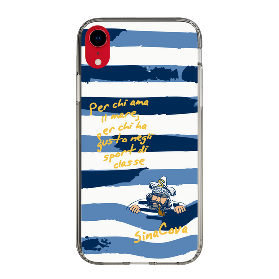 Slim Protection Case［ SINA COVA - Border Stripes ］