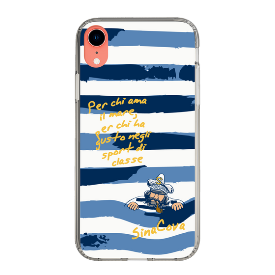 Slim Protection Case［ SINA COVA - Border Stripes ］