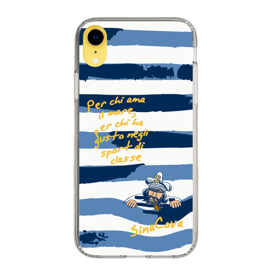 Slim Protection Case［ SINA COVA - Border Stripes ］