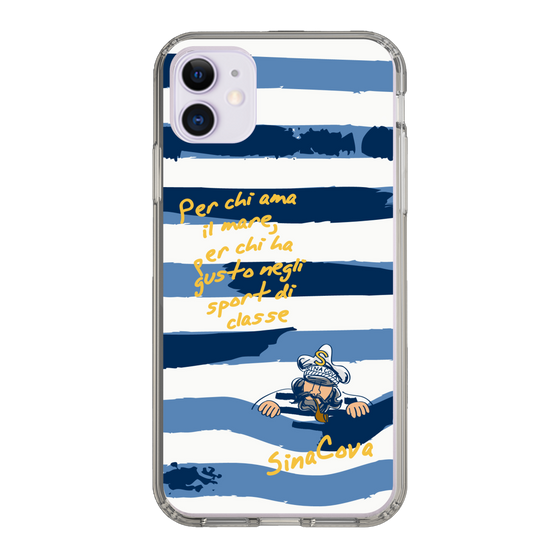 Slim Protection Case［ SINA COVA - Border Stripes ］