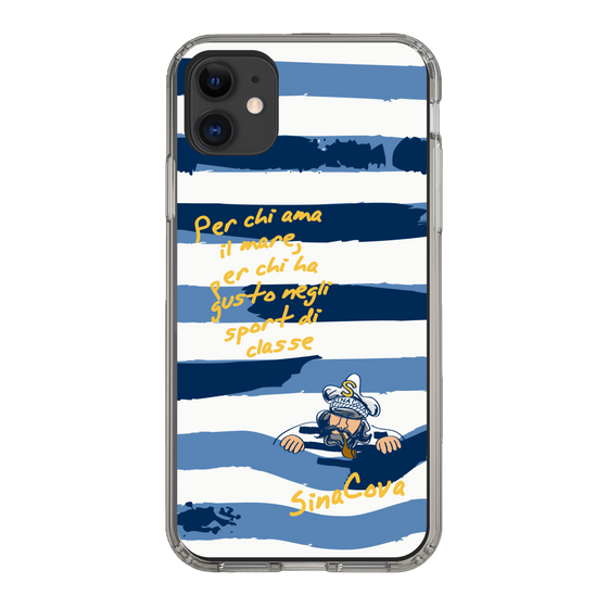 Slim Protection Case［ SINA COVA - Border Stripes ］