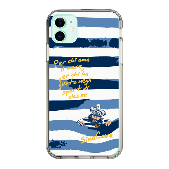 Slim Protection Case［ SINA COVA - Border Stripes ］