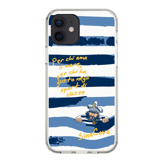 Slim Protection Case［ SINA COVA - Border Stripes ］