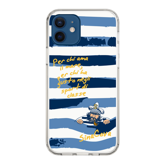 Slim Protection Case［ SINA COVA - Border Stripes ］
