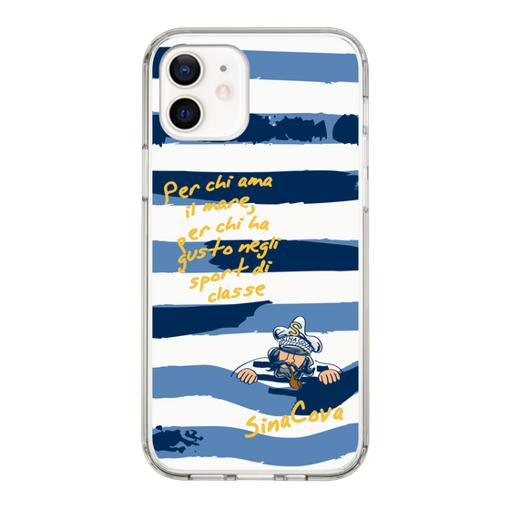 Slim Protection Case［ SINA COVA - Border Stripes ］
