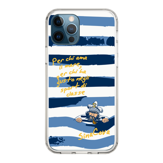 Slim Protection Case［ SINA COVA - Border Stripes ］