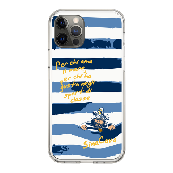 Slim Protection Case［ SINA COVA - Border Stripes ］