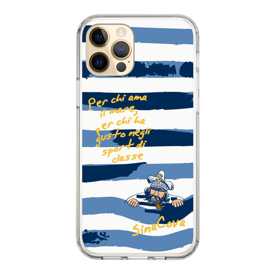 Slim Protection Case［ SINA COVA - Border Stripes ］