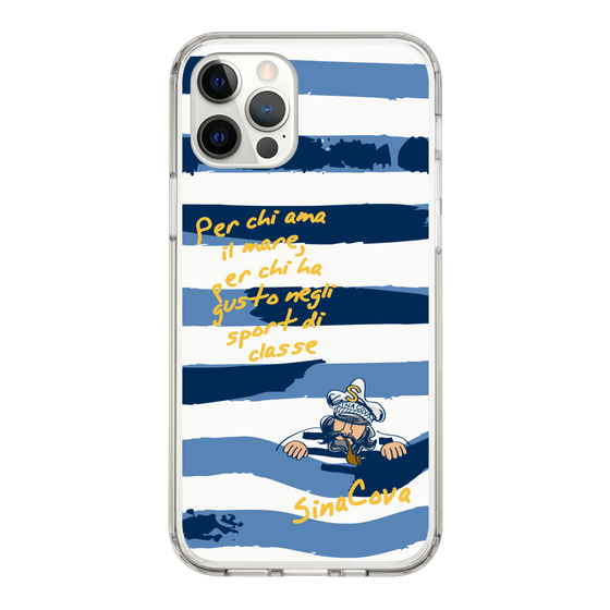 Slim Protection Case［ SINA COVA - Border Stripes ］